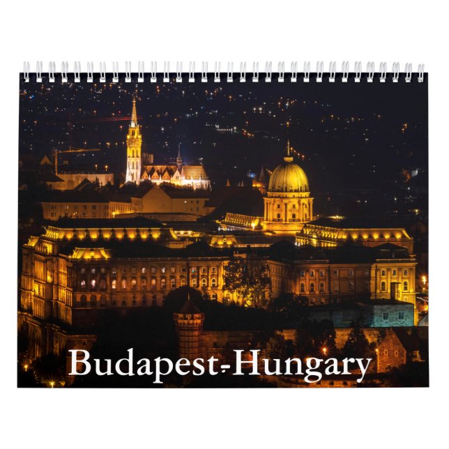 Budapest-Hungary Calendar (Cover)