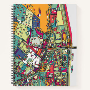 Budapest, Hungary City Map Notebook