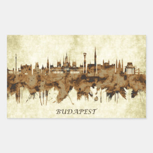 Budapest Hungary Cityscape Sticker