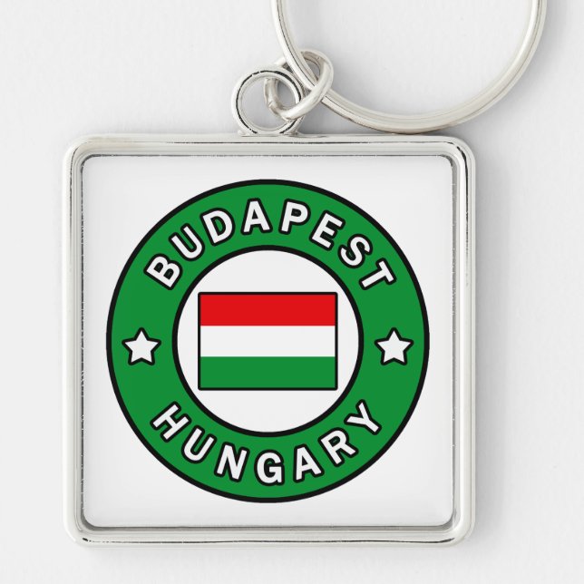 Budapest Hungary Keychain (Front)