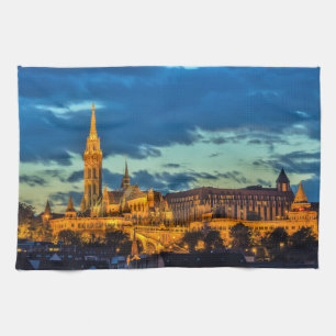 Budapest, Hungary Kitchen Towel