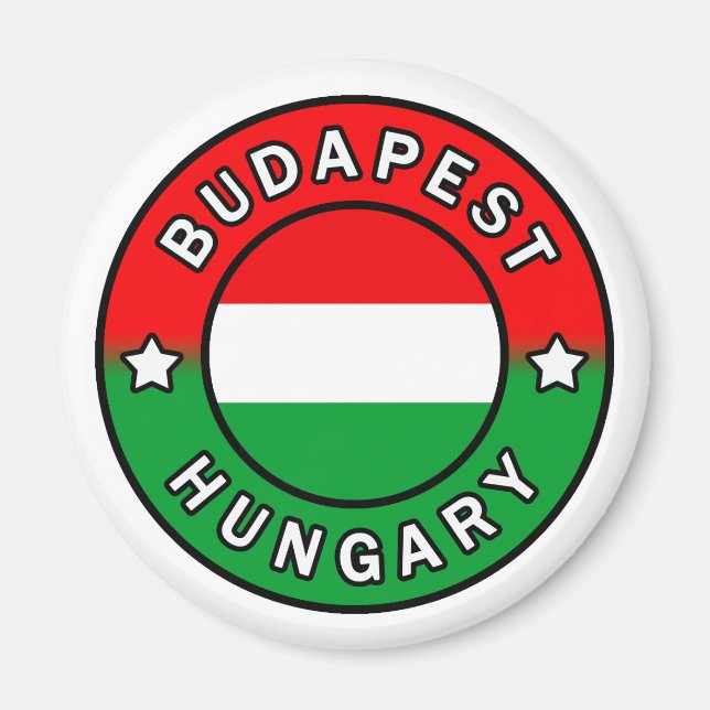 Budapest Hungary Magnet (Front)