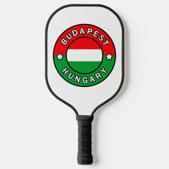 Budapest Hungary Pickleball Paddle (Front)
