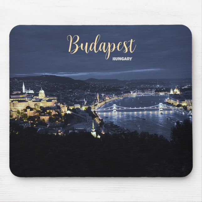 Budapest Hungary Scenic Mouse Pad (Front)