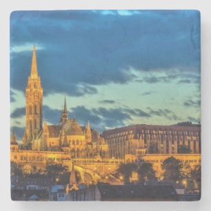 Budapest, Hungary Stone Coaster
