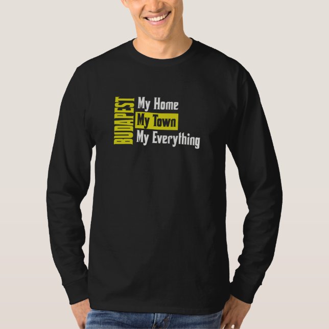 Budapest Hungary T-Shirt (Front)