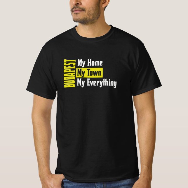 Budapest Hungary T-Shirt (Front)