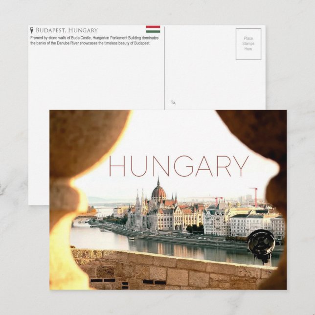 Budapest, Hungary Travel Postcard (Front/Back)