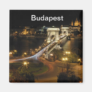 Budapest nightscape magnet
