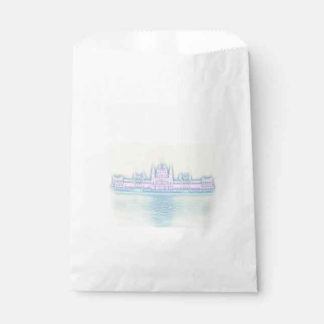 Budapest Parliament Building Hungary Favour Bag (Front)