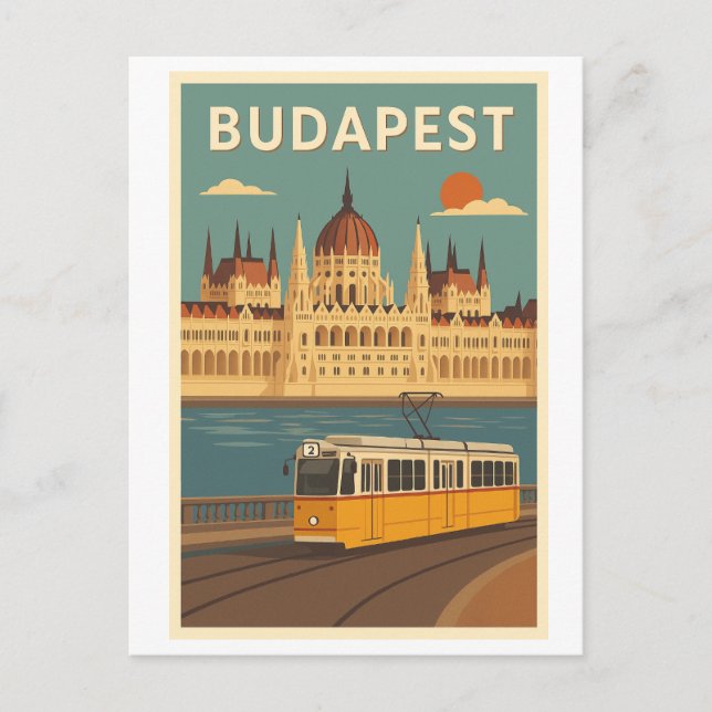 Budapest postcard (Front)
