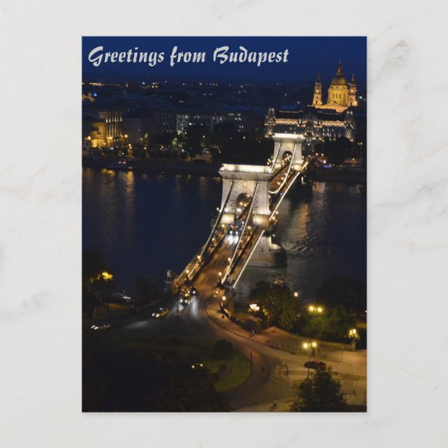 Budapest Postcard (Front)