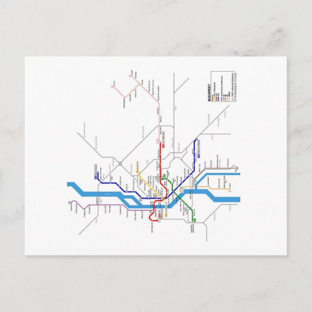 Budapest Postcard (Front)