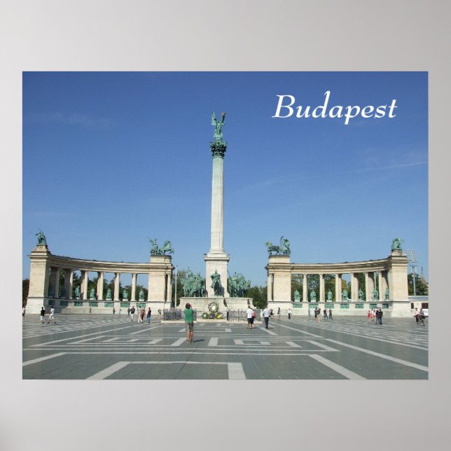 Budapest Postcard Poster (Front)