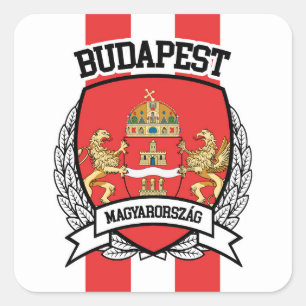 Budapest Square Sticker