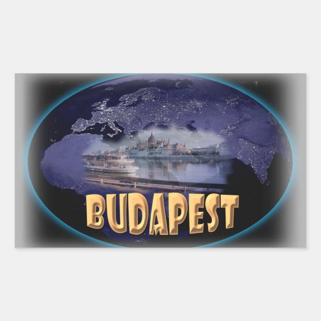 Budapest Sticker (Front)