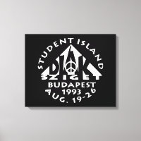 Budapest, Student Island, Diak Sziget, Rock poster