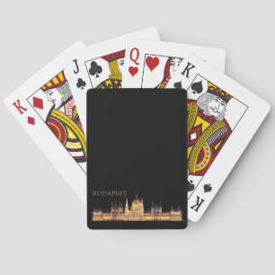 Budapest Travel Souvenir Playing Cards