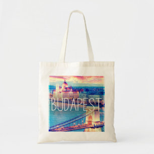 Budapest - vintage-poster tote bag