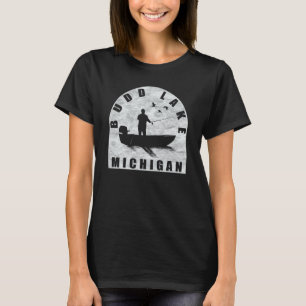 Budd Lake Fishing Michigan T-Shirt