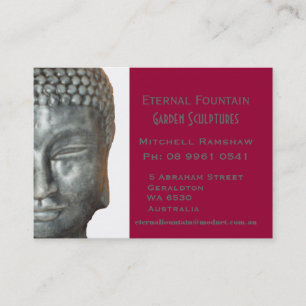 Buddah Head Business Card