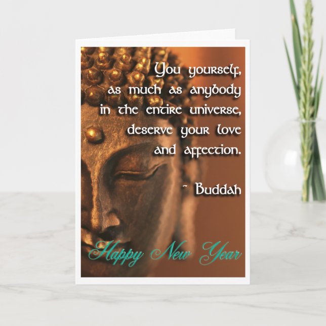 Buddah's Blessing Card (Front)