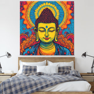 BUDDHA-12 CANVAS PRINT