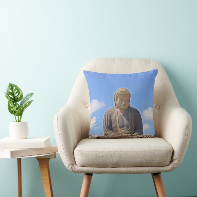 "BUDDHA" ACCENT THROW PILLOW (Chair)