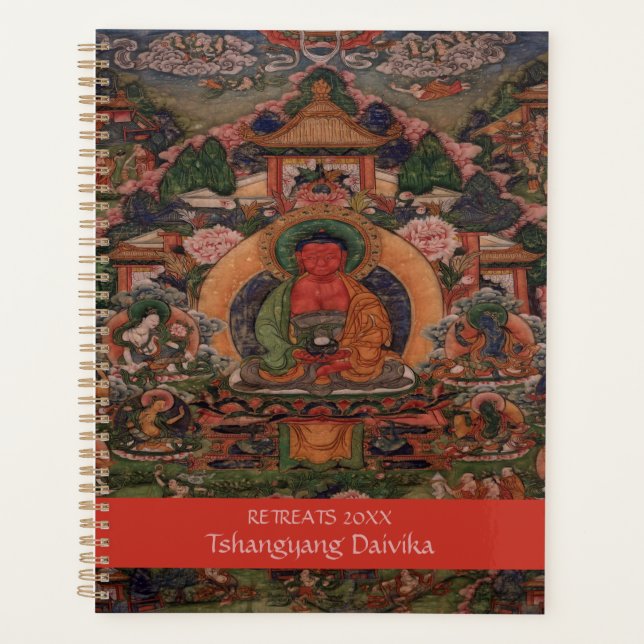 Buddha Amitabha in His Pure Land of Suvakti  (Devant)