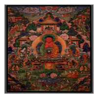 Buddha Amitabha in His Pure Land of Suvakti