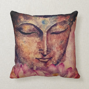 Buddha Art Decorative Throw Pillow