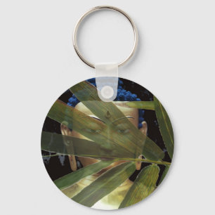 Buddha Bamboo face Keychain