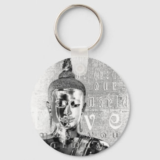 Buddha Blessing Keychain