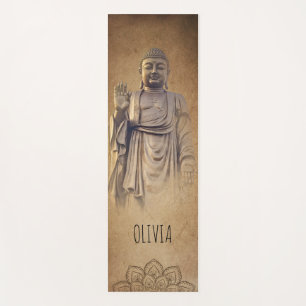 Buddha Brown Personalized Yoga Mat