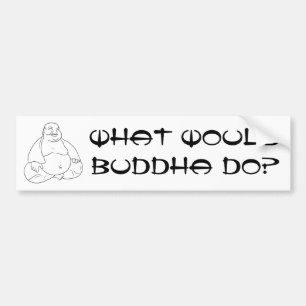 Buddha Bumper Sticker