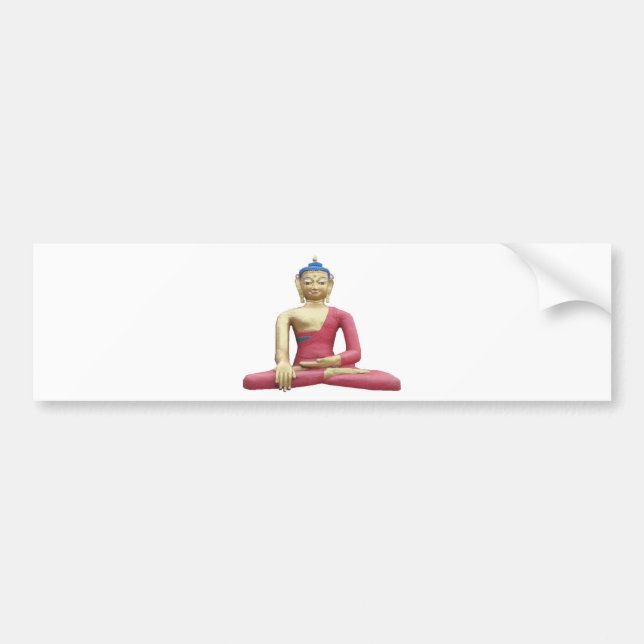Buddha Bumper Sticker (Front)