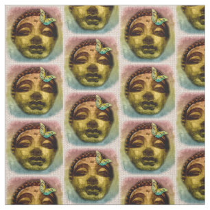 Buddha Butterfly Fabric