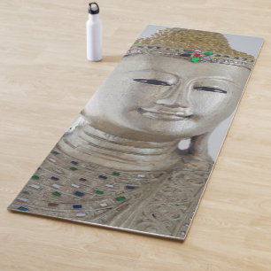 Buddha, Chiang Rai, Thailand Yoga Mat