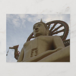 buddha circle postcard