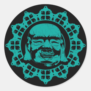 Buddha Classic Round Sticker