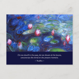 Buddha: Do not dwell in the past Postcard