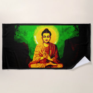Buddha Enlightenment Beach Towel