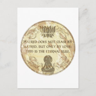 Buddha Eternal Rule Postcard