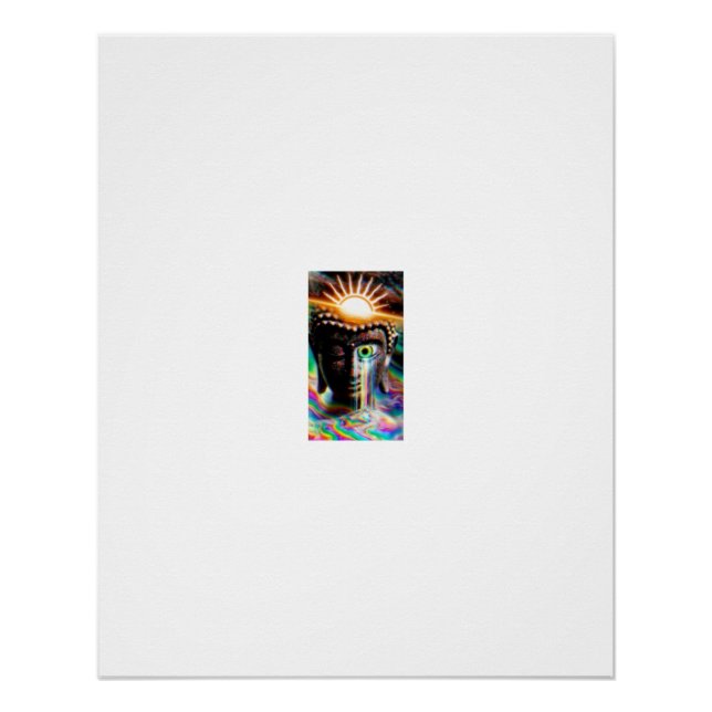 Buddha Eye Weeping Rainbow Light Poster (Front)