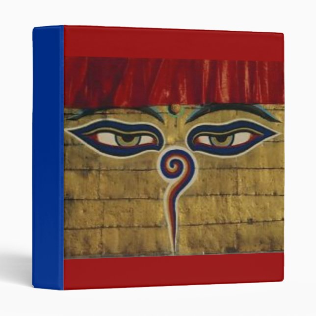 Buddha Eyes Avery Binder (Front/Spine)