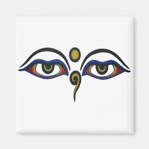 Buddha Eyes Magnet
