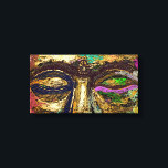 Buddha Eyes Psychedelic Pop Art Canvas Print<br><div class="desc">"Buddha Eyes Psychedelic" an original digital Pop Art painting by Scottish artist, MWright, for artwright.</div>