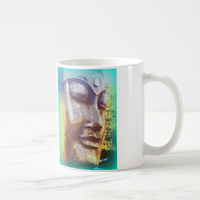 buddha face coffee mug (Right)