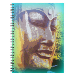 Buddha face notebook