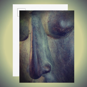 Buddha Face Postcard